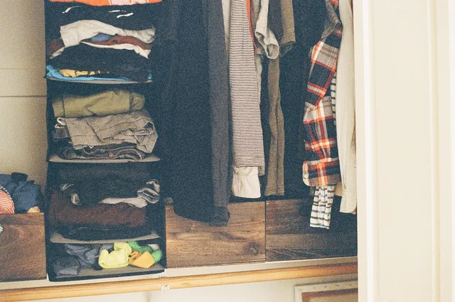 closet, clothes, shirts, pants, closet, closet, closet, closet, closet. Grouped by room: small-space storage ideas with real safety limits