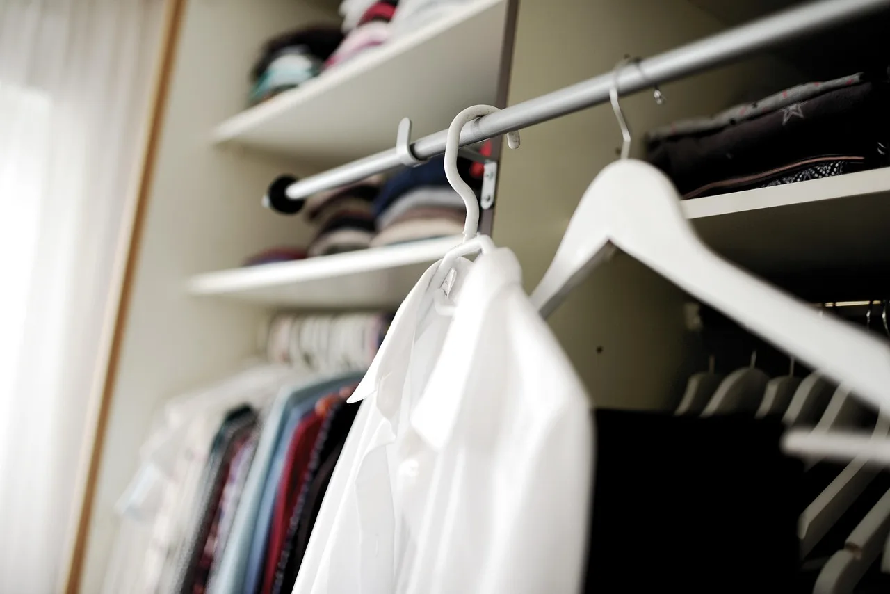 wardrobe, coat hanger, dressing room, garment racks, fashion, closet, garments, hangers, clothes, clothing, closet, closet, closet, closet, closet. Adjustable Kids' Closet Systems: Which Ones Actually Grow With Your Child?