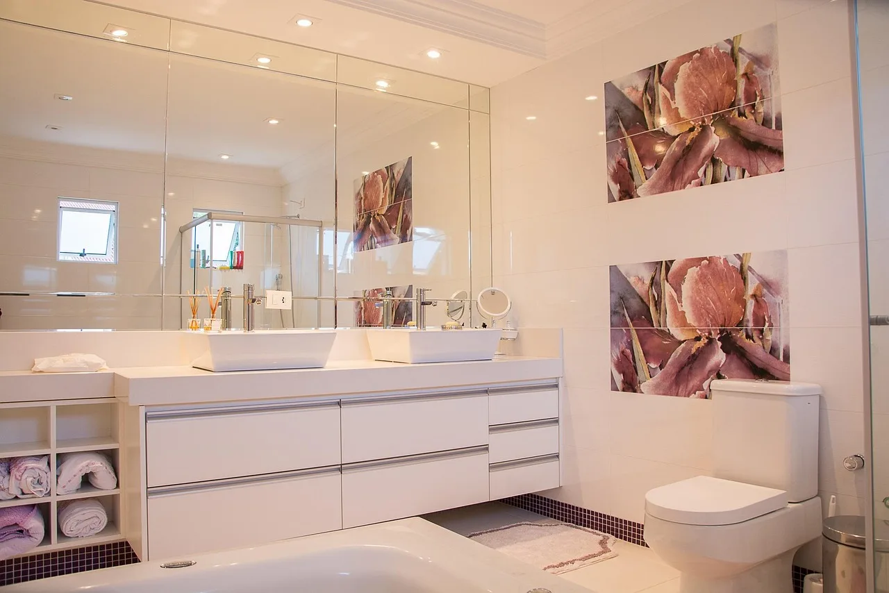 bathroom, home, mirror, bathroom, bathroom, bathroom, bathroom, bathroom. Bathroom Storage Systems That Resist Humidity: A Guide for Small US Bathrooms