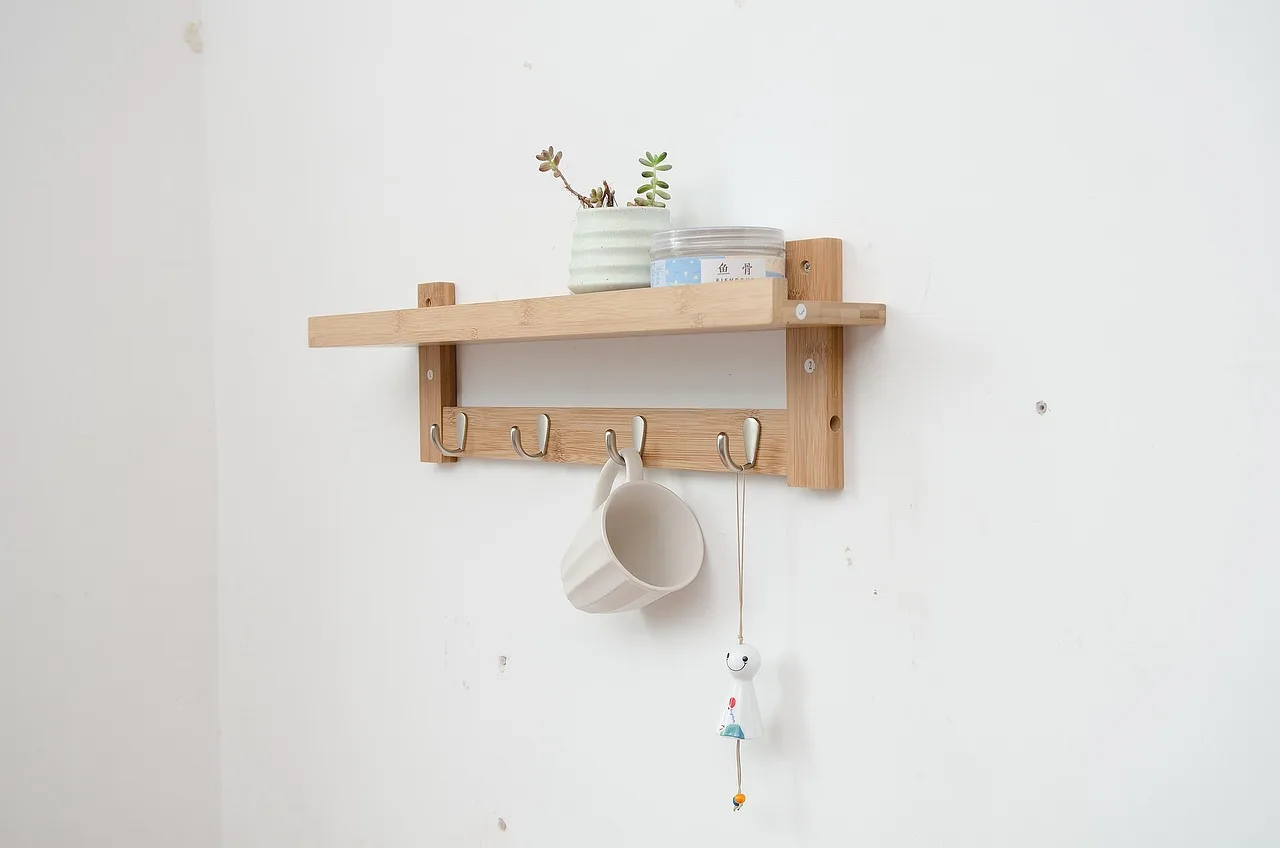 coat rack, wall-mounted hook, racks, coat rack, coat rack, coat rack, coat rack, coat rack. Home organization costs: a cost-per-year method